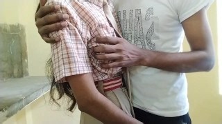 Indian Desi Village Student Fucks School GF Dorm Heat 18
