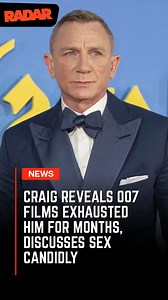 16K views · 37 reactions | #DanielCraig has given his most outrageous interview yet, discussing "messy sex", how playing James Bond left him knackered and outlining his quest for Oscar. Link below for details. (: MEGA) bit.ly/49whe0v | Radar Online | Facebook