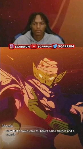 Piccolo gives Gohan some drip