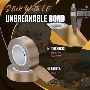 [Hot Item] High Temperature Resistant PTFE Glass Cloth Adhesive Tape for Sealing