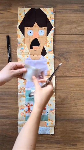 1.1K views | Seeing how long y'all are willing to watch me draw Gayle's face on and organize my blocks lol . Vudeo by Fancy Lad Quilt Co ❤️ #bobsburgers #gayle #bobbelcher #quilttok #fyp | Quilt Patterns PDF | Facebook