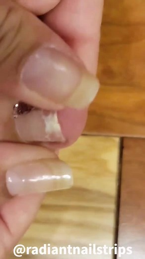 Radiant Nail Strips on TikTok