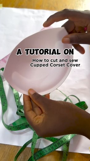 How to cut and sew corset cup. Useful..???? Like and share..✌🏻 #fypシ゚ #styleinspiration #cutandsew Tutorial video: @abiks on ig | Stylebyediz