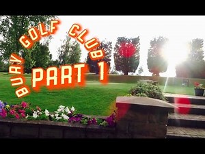 Golf Course VLOG - Bury Golf Club - PART 1