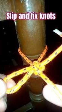 "Slip & Fix Knot Trick — Super Easy Rope Hack Everyone Should Know!"
