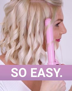 3.2K reactions · 708 shares | The Beachwaver Sunset B1 is back in stock! Beyond easy to use, this is the curling iron you need in your life! Independent, female founded company (3 sisters!) Invented by a celebrity hairstylist! Over 60 Beauty Awards! Automatic, rotating curling iron to make curling your hair beyond easy! | Beachwaver Co. | Facebook