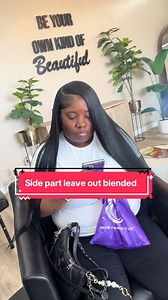 Master the Side Part Leave Out Blend