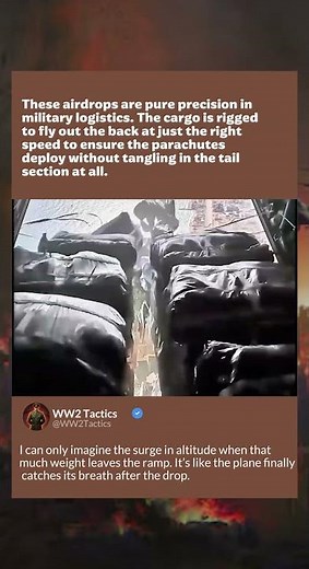 CARGO DROP LOGISTICS | WW2 Tactics