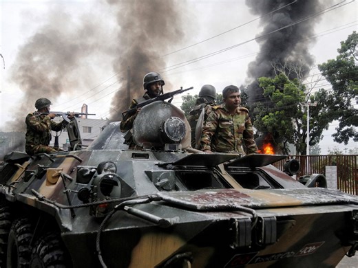 Bangladesh braces for further unrest after four killed in clashes at rally