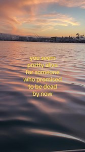 Alive clip reaction: reused footage and lyric screenshot