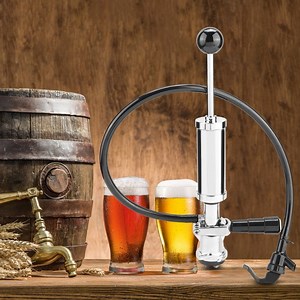 [Hot Item] 304 Stainless Steel Air Pump Coupler, Beer Coupler, Draft Beer Taps for Us Standard Liquids and Gases