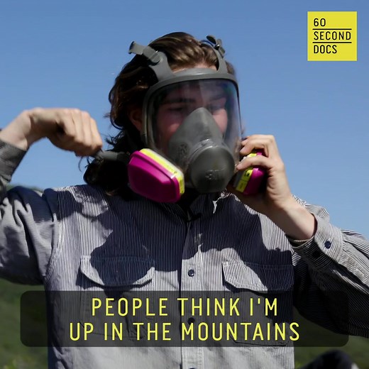 Teen knifemaking prodigy. #knife #knifemaking #knifemaker #nomad #travel #reelsvideo | 60 Second Docs Presents