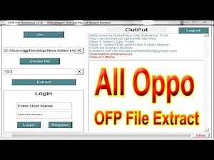 how to oppo ofp file extractor tool