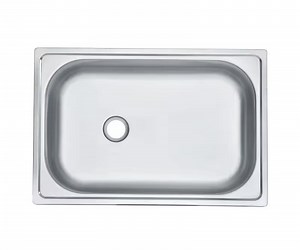 [Hot Item] Hot Sale Stainless Steel Single Bowl Pressed Sink Rectangular Kitchen Sinks