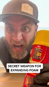 192K views · 1.6K reactions | I HATED EXPANDING FOAM UNTIL I LEARNED THIS SECRET. #acetone #DIY #fyp #contractor #projects #contractor | Benderhomes | Facebook