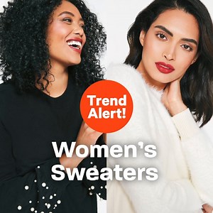 Stylish & affordable. A trend that never goes out of style! Shop Joe Fresh sweaters for women, today at Hy-Vee or online at joefresh.hy-vee.com. | Hy-Vee