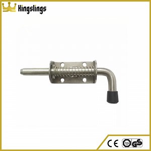 [Hot Item] Kingslings Stainless Steel Barrel Spring Loaded Bolt