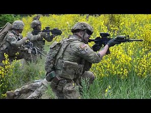 2CR Soldiers Use ITN In Platoon Live-Fire
