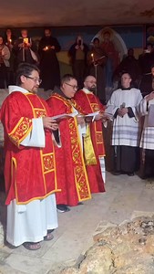 1.8K views · 215 reactions | Martyrdom of Saint Stephen Solemn Vespers at the site of the Martyrdom of Saint Stephen. The solemn prayer was presided over by Friar Luiz and the homily was delivered by the Guardian of the Convent of Gethsemane, Friar Siniša. #Natal #martirio #saintstephen #jerusalem #testemony | Christian Media Center | Facebook