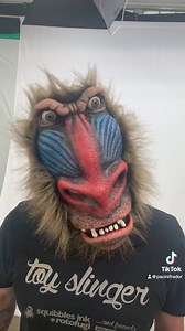 Baboon!! #primates #baboonmask #latexmask #mask #masks #zagonestudios #halloweenmasks #comfortablemasks | Zagone Studios, LLC