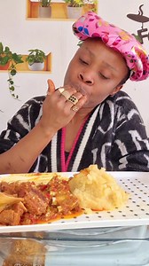 Delicious okro and eba (cassava fufu) | Blend With Bright