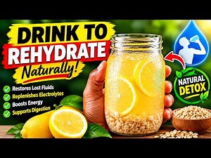 12 Ancient Electrolyte Drinks That Rehydrate Faster Than Water -After 60 Your Body Need These