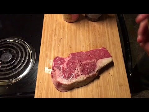 How to cook the perfect steak on a stove (seared, rare/medium rare)