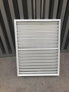 [Hot Item] Aluminum Metal Shutter Louver Ventilation Window Design