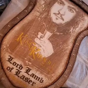 Another piece of work by Crystal Payne. #MadeWithFSL | Full Spectrum Laser