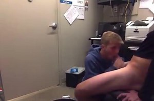 Oral sex in the printer room