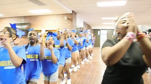 Cheerlearders from three CMSD high schools and four PreK-8 schools over the weekend participated in a cheer clinic. Experts taught the cheerleaders new dance moves and how to improve their skills when they show school spirit. Let's give these cheerleaders some silent spirit for a job well done!! | Cleveland Metropolitan School District