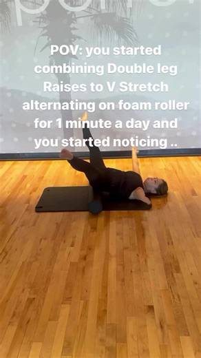 3.2K views · 30 reactions |  Double Leg Raises to V Stretch on...