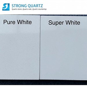 [Hot Item] China Plain White Super White Engineered Quartz Stone for Countertop/Floor Tile