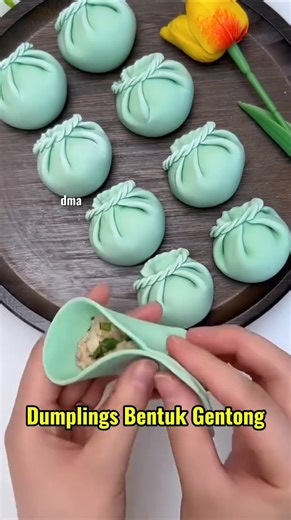 Cara Membuat Dumplings Bentuk gentong. #cooking #recipe #masaksimple #masakanrumahan #dumplings | Sosis Bakar "JIN"