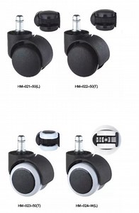 [Hot Item] Heavy Duty Adjustable Office Chair Locking Casters Wheels for Furniture