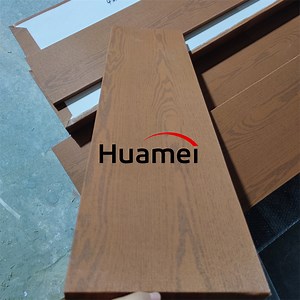 [Hot Item] Fiberglass Wool Sandwich Board Fireproof Wooden Design Wall Panel