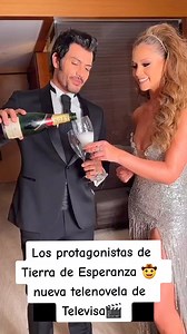 Andrés Palacios y Caro Miranda ❤️🍾 #tierradeesperanza #novelas #televisa #andrespalacios #foyoupage #parati #paraguay | Tierrade.esperanza novelas