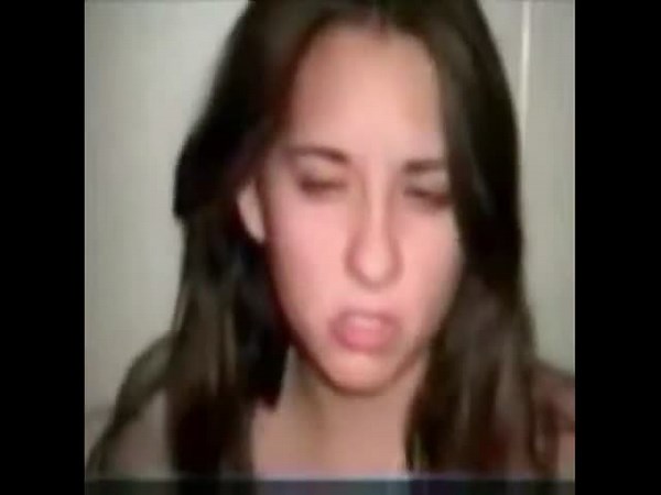 Drunk naked teen girl filmed by dad