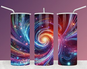 Cosmic Swirl Tumbler Wrap: Galaxy Design (digital Download) - Etsy