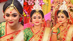 Please Subscribe To My YouTube Channel:::--- https://www.youtube.com/channel/UCRHyjG9FyGM8cJ0hE4Caxsg/videos?view_as=subscriber **************PROFESSIONAL BRIDAL MAKEUP************** Course Details.:- Knowledge of all International and Professional makeup products Bengali Bridal Makeup || Reception Makeup Non-Bengali || Muslim Bridal || Christian Bridal full demonstration... Air brush demonstration HD Makeup & non hd makeup Party Makeup Haldi Makeup Glam Glitter Eye-makeup Smokey Eyemakeup Cut-C