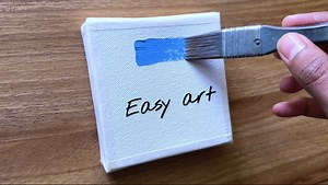 Seaside yellow flower field acrylic painting full tutorial 🌼🌊 | Vinee Painting