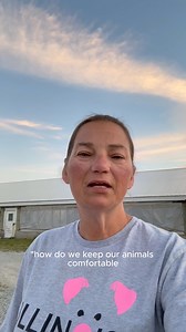 It's been a hot one this summer! DYK: Pigs don't sweat like we humans do to stay cool. That's why we're thankful for farmers like Suzi Steber at Borgic Farms who have been ensuring their pigs and people stay cool amidst the summer heat. Here's how! #pigs #animalcare #summer heat #farmersofillinois #illinoisfarmers #illinoisfarmfamilies #sponsored | Illinois Farm Families