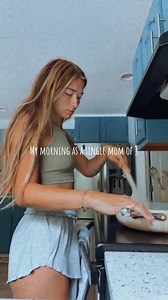 My morning as a single mommy #singlemom #girlmom #teenmom #youngmom #morningroutine #reels | Yasmyn Switzer