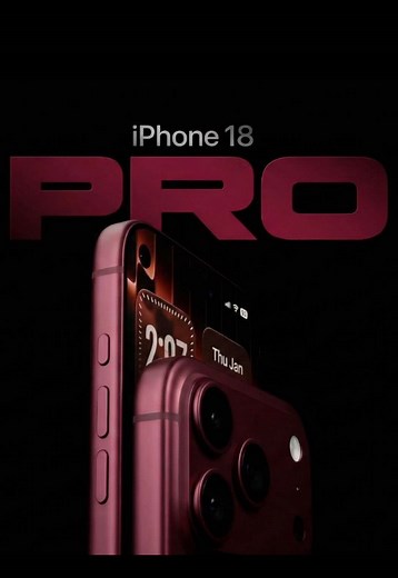 iPhone 18 Pro ##iphone18pro##burgundy##iphone18##iphone##apple