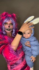 6K views · 27 reactions | Disfraz mamá y bebé 勺 Cheshire y El Conejo Blanco #aliciaenelpaisdelasmaravillas . #halloween #costume #disfraz #mamaybebe #mombabycostume #disfrazmamabebe #disfrazbebe #disfrazmama #alicia #baby #bebe #babycostume | Hola Sunshine | Facebook