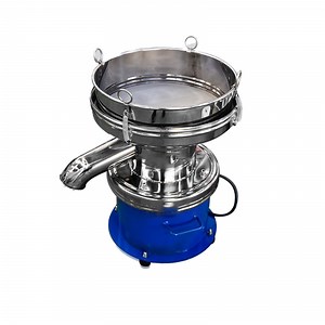 [Hot Item] Electric Powder Flour Seiving Food Soy Milk Vibrating Screen Circle Vibration Shaking Screen Machine