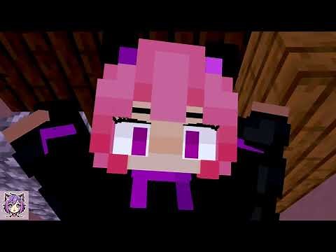 Minecraft Girl Belly Tickled Animation