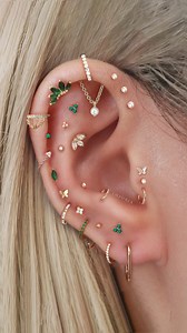 1.5M views · 5.7K reactions | Cute Multiple Ear Piercing Curation...