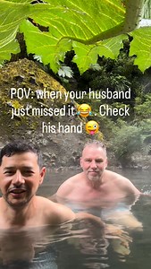 When the water is hot and your husband gets cheeky Fruit escaped this time…fruit is out of reach🍎. Part 2 on our naughty link here 😜 #bryanandmark #cheekyhusband #naughy #gaycouple | Bryan-and Mark