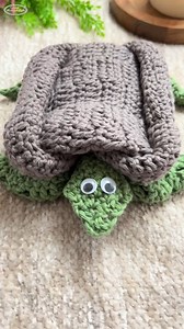 Did you know you can make an adorable turtle from 3 crocheted squares? 😍😍 Find the full tutorial here: https://www.nickishomemadecrafts.com/mystery-crochet-along/ #crochet #learntocrochet #mcal #turtle #crochetaddict #crocheting | Crochet Patterns & Tutorials by Nicki's Homemade Crafts